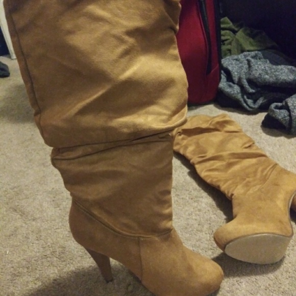 SUEDE BASIC SCRU. TAN - Picture 4 of 6